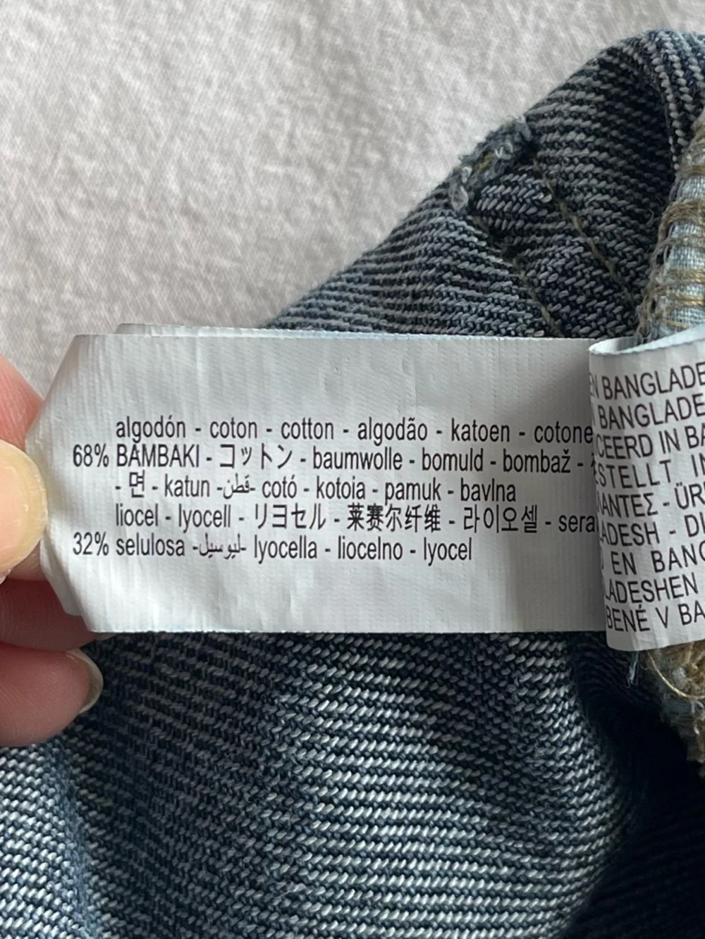 Zara Kids Wide Leg Jeans Blue Denim Baggy High Waist 11-12 Years Gorpcore Retro - Picture 15 of 16